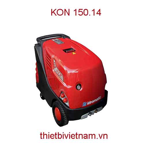 Máy rửa xe nước nóng lạnh hãng Idromatic KON 150.14