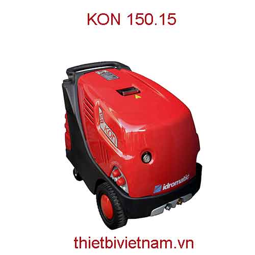 Máy rửa xe nước nóng lạnh hãng Idromatic KON 150.15