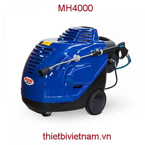Máy rửa xe nước nóng lạnh hãng Mazzoni MH4000