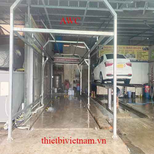 Máy rửa xe ô tô và xe máy tự động 2 trong 1 Model AWC
