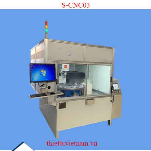Máy rút đinh tán dạng bàn xoay CNC năm trục S-CNC03