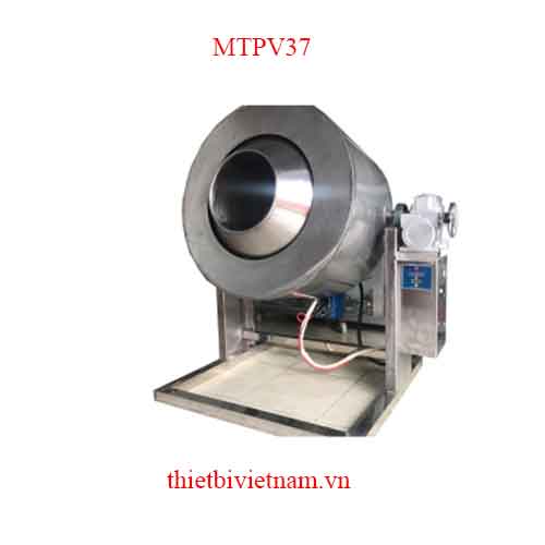 Máy sấy chà bông bằng điện, máy sấy ruốc công nghiệp dạng ru lô MTPV37