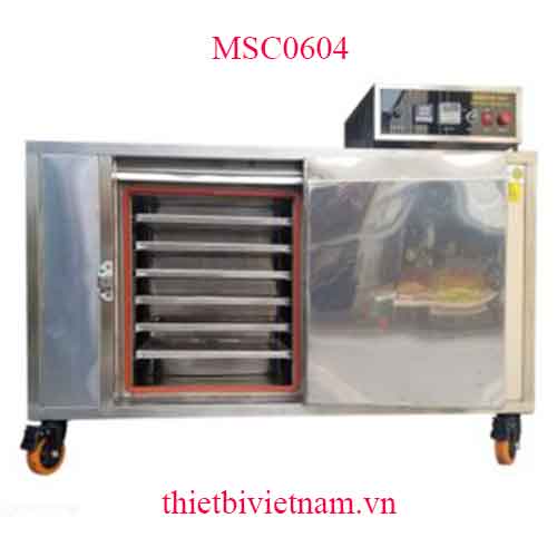 Máy sấy nhiệt đối lưu 6 khay nhiệt độ cao model MSC0604