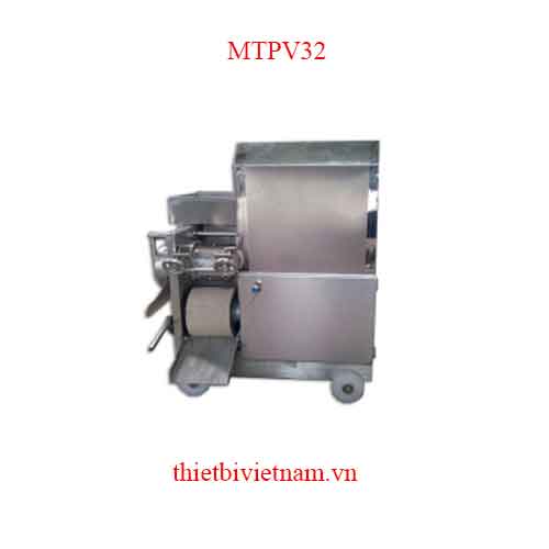 Máy tách xương cá làm chả cá inox, lọc sạch 95-98% MTPV32