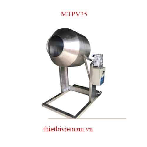 Máy tẩm bột tôm, da cá ba sa công nghiệp MTPV35