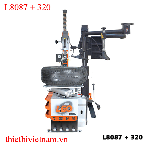 Máy Tháo Vỏ Xe Ô Tô Cần Nghiêng Tự Động Italy LEO L8087 + 320