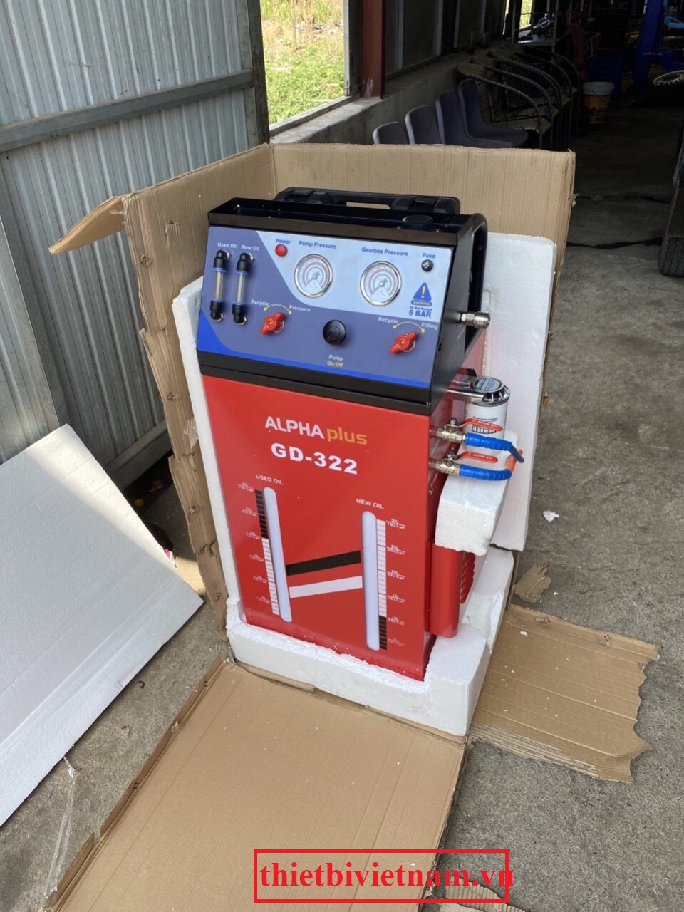 Máy thay dầu hợp số tự động PULI GD-322