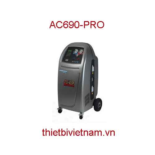 Máy Thu Hồi, Tái Chế, Nạp Gas Điều Hòa Ô Tô Tự Động Hãng ROBINAIR AC690-PRO