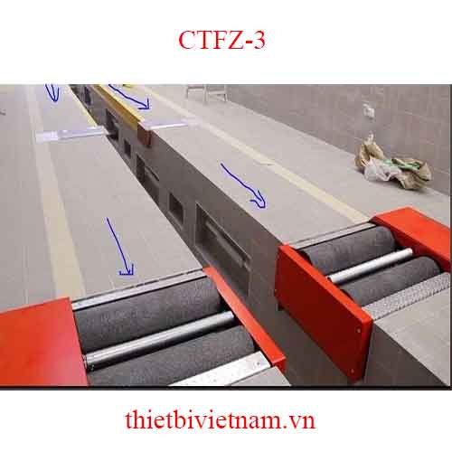 Máy thử phanh cuộn với tải trọng trục Cartesykj CTFZ-3
