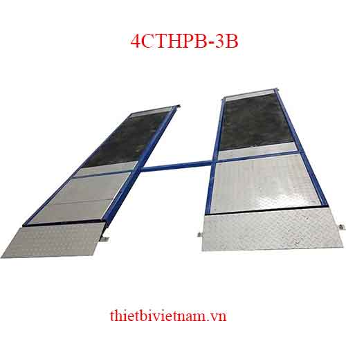 Máy thử phanh tấm phẳng sang trọng Thiết bị kiểm tra xe thử lực phanh 4CTHPB-3B