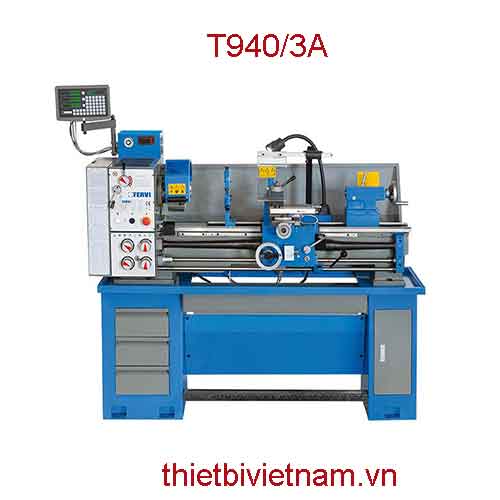 Máy tiện vạn năng chiều dài phôi max 940mm, động cơ 1500W hãng Fervi T940/3A