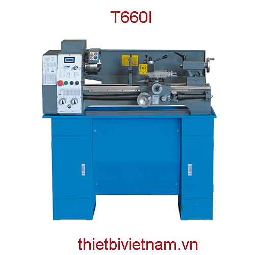Máy tiện vạn năng mâm cặp ∅125mm, độ dài phôi max 660mm hãng Fervi T660I
