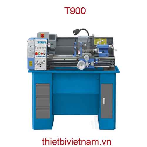 Máy tiện vạn năng mâm cặp ∅125mm, tiện được phôi 900mm hãng Fervi T900 