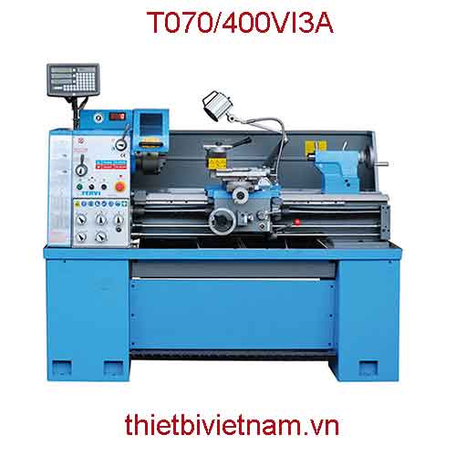 Máy tiện vạn năng mâm cặp ø200mm, công suất 2200W hãng Fervi T070/400VI3A