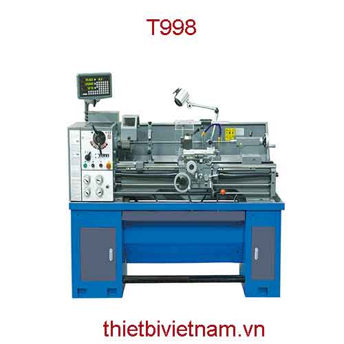 Máy tiện vạn năng mâm cặp ø250mm, 8 cấp tốc độ hãng Fervi T998 