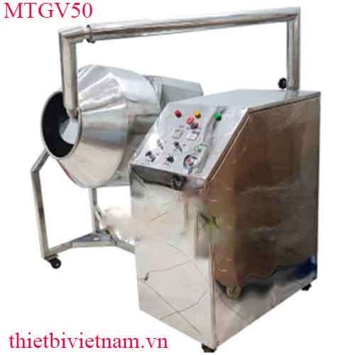Máy trộn gia vị 50Kg/mẻ, máy trộn snack, da cá basa model MTGV50