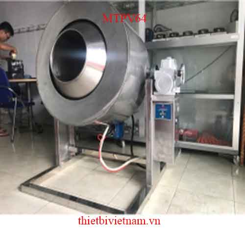 Máy trộn gia vị công nghiệp tích hợp chức năng sấy MTPV64