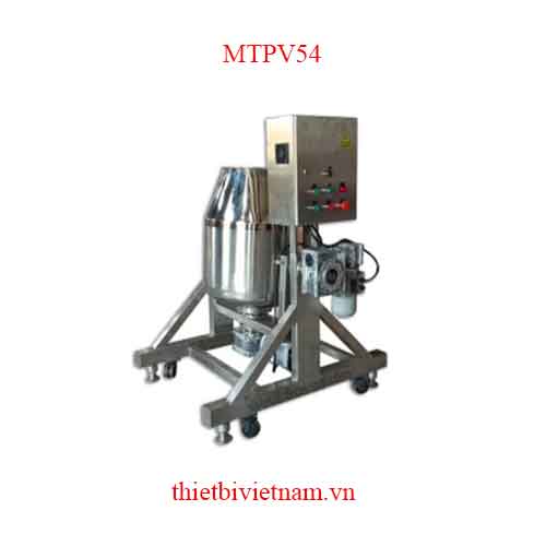 Máy trộn gia vị khô cải tiến 2020, nậng hạ điện MTPV54