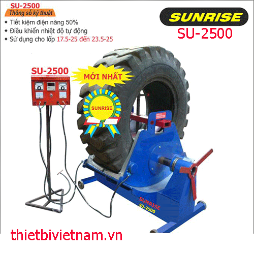 Máy vá ép hấp chín lốp SUNRISE SU-2500