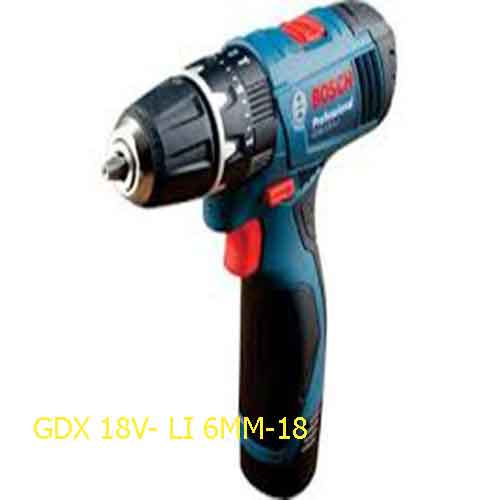 Máy vặn ốc vít dùng pin GDX 18V- LI 6MM-18V