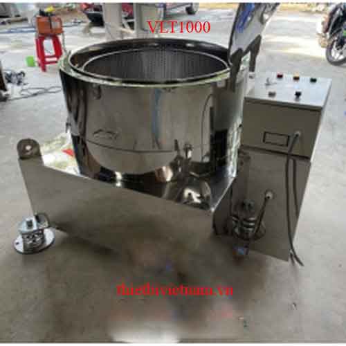 Máy vắt ly tâm 1000x400mm 315 lít inox 304 lồng quay lớn VLT1000