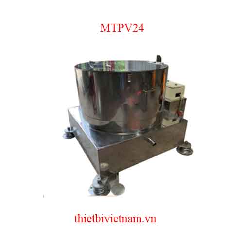 Máy vắt ly tâm inox, kích thước lồng 800mm, toàn bộ inox 304 MTPV24
