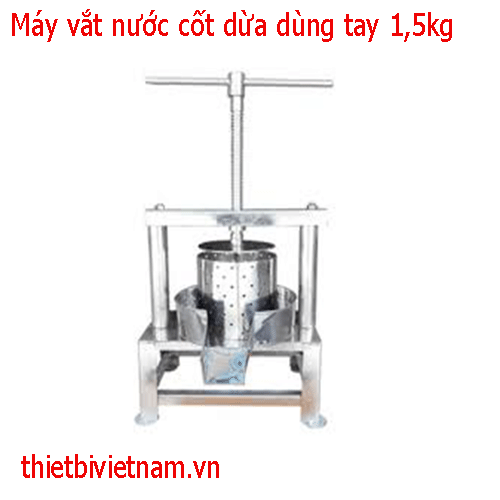 Máy vắt nước cốt dừa dùng tay 1,5kg