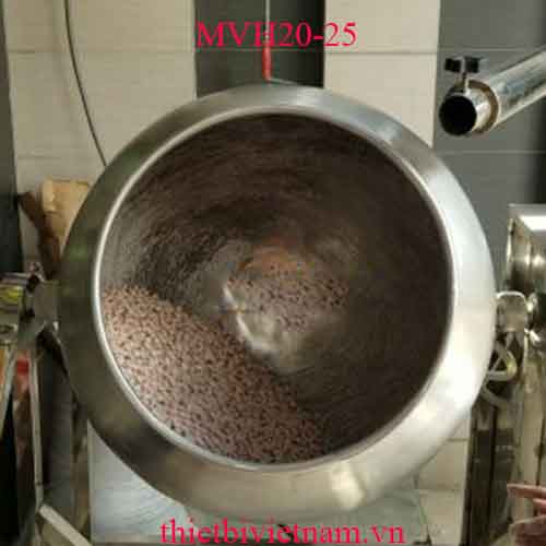 Máy vê hạt 20-25Kg/mẻ inox 304 chất lượng cao model MVH20-25