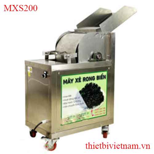 Máy xé rong biển giúp xé nhanh gọn model MXS200