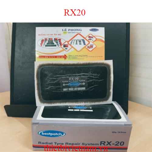 Miếng vá bố kẽm RX20 – 130 x 85mm