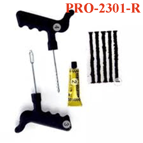 Miếng vá dùi cao su màu nâu dài 100mm cỡ 6mm (dùng cho xe con) PRO-2301-R