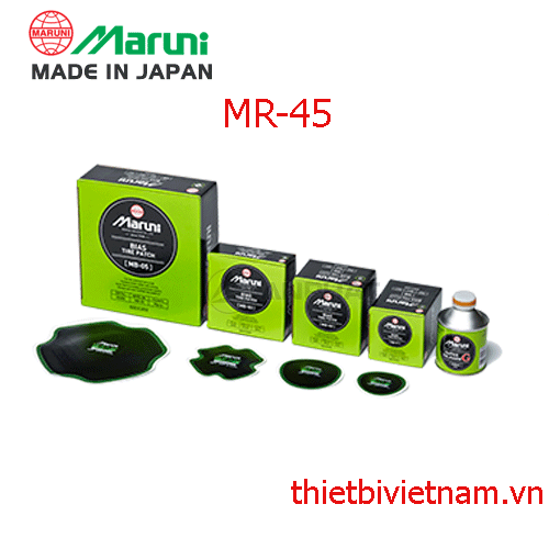 MIẾNG VÁ DÙNG CHO LỐP BỐ TRÒN (BỐ THẲNG) MR-45 (RADIAL, 180X230MM) 10 MIẾNG/HỘP