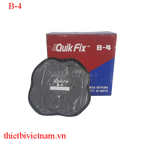 Miếng Vá Lốp Bố Chéo (Bias) Quik Fix B-4 130X130mm