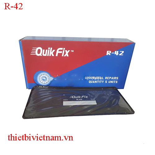 Miếng Vá Lốp Bố Thẳng Quik Fix R-42 (125x250mm) USA