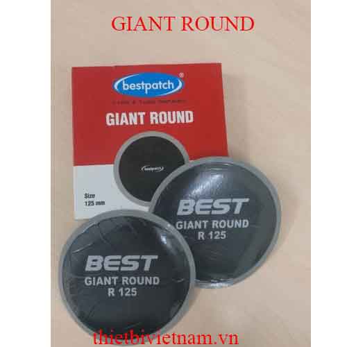 Miếng vá ruột (săm) GIANT ROUND – 125mm