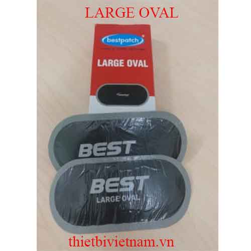 Miếng vá ruột (săm) LARGE OVAL – 150 X 70mm