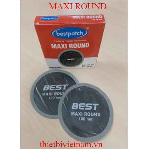 Miếng vá ruột (săm) MAXI ROUND – 100mm