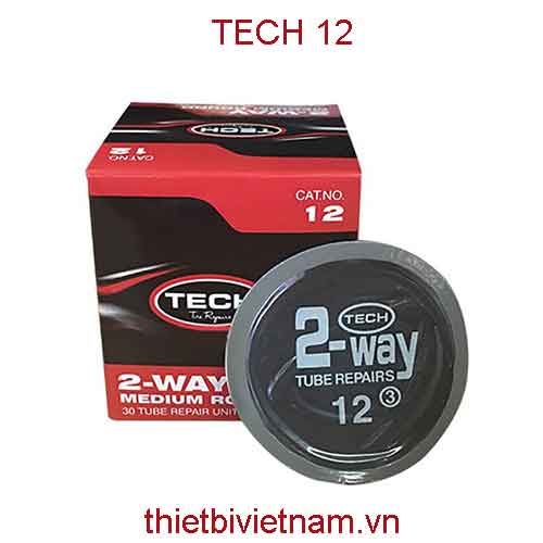 Miếng vá săm hình tròn hãng TECH 12 (60mm)