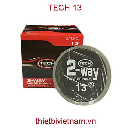 Miếng vá săm hình tròn hãng TECH 13 (80mm)