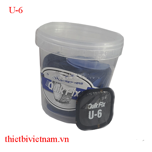 Miếng Vá Săm Lốp Đa Năng Quik Fix U-6 (55mm)