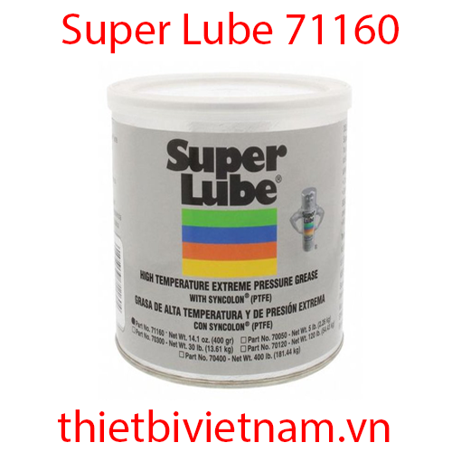 Mỡ bôi trơn chịu nhiệt Super Lube 71160