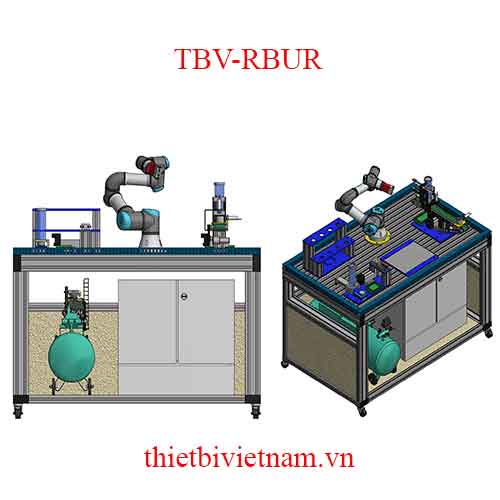 MÔ HÌNH BÀN THỰC HÀNH CÁNH TAY ROBOT UR MODEL TBV-RBUR