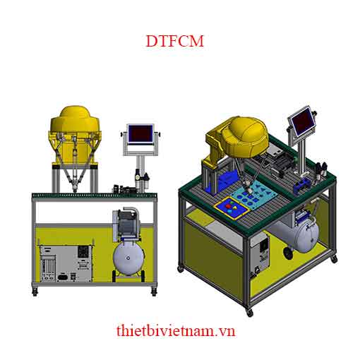 MÔ HÌNH BÀN THỰC HÀNH ROBOT DELTA FANUC M - 1IA - 1H MODEL DTFCM