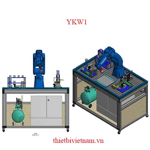 MÔ HÌNH BÀN THỰC HÀNH ROBOT YASKAWA MODEL YKW1