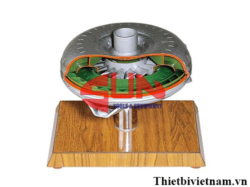 Mô hình bộ biến mô cắt bổ