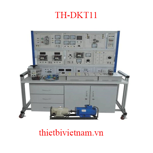 MÔ HÌNH BỘ THÍ NGHIỆM MÁY PHÁT ĐIỆN ĐỒNG BỘ 3 PHA TH-DKT11