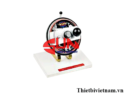 Mô hình cơ cấu phanh guốc cắt bổ