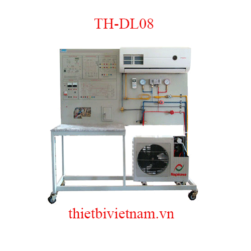 MÔ HÌNH DÀN TRẢI MÁY ĐIỀU HÒA 2 CỤC 2 CHIỀU TH-DL08