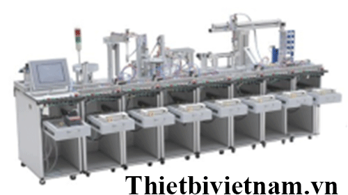 Mô hình đào tạo hệ thống điều khiển tự động (8 trạm)