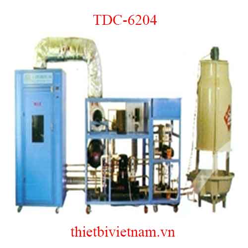 MÔ HÌNH ĐIỀU HÒA TRUNG TÂM LÀM LẠNH BẰNG NƯỚC MODEL TDC-6204